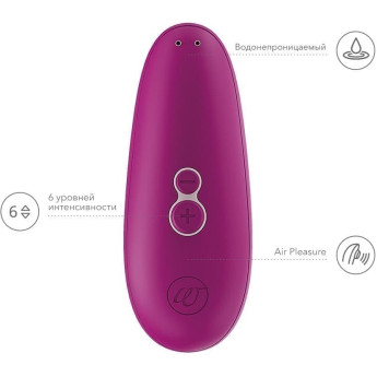 Бесконтактный клиторальный стимулятор WOMANIZER STARLET 3 фиолетовый